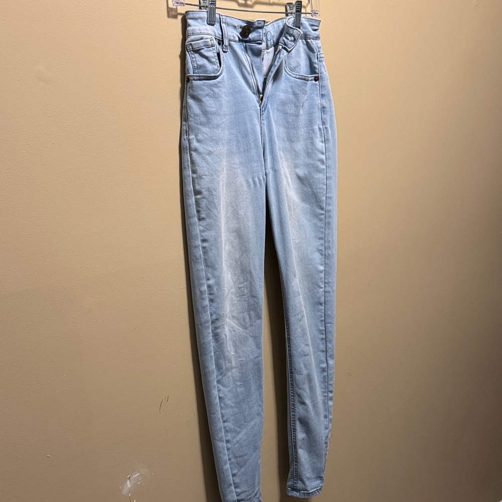 Born Primitive High Rise Light Blue Jeans